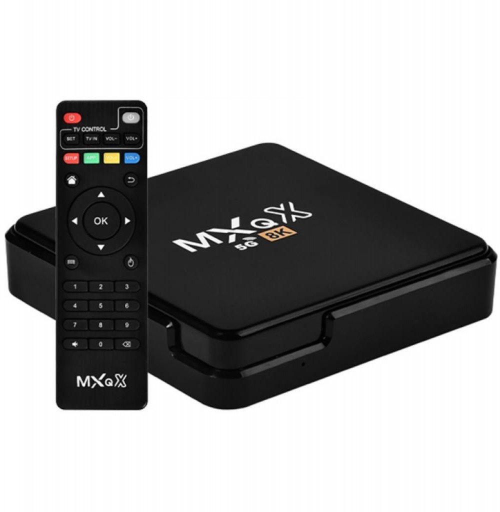 Receptor Digital Iptv MXQ MI 8K 128+512GB