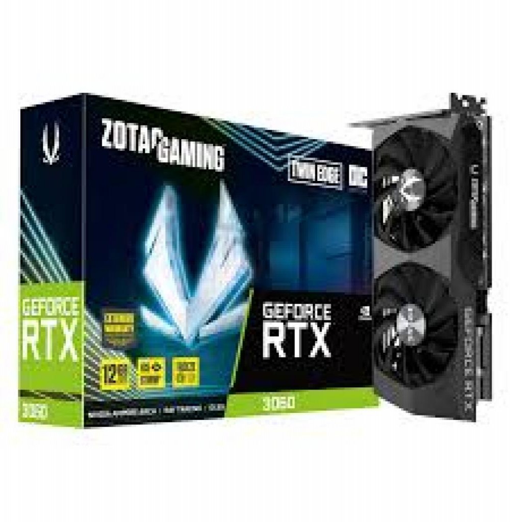 Placa de Vídeo 12GB EXP. GF-RTX3060 Zotac Gaming (ZT-A30600P-10M) 