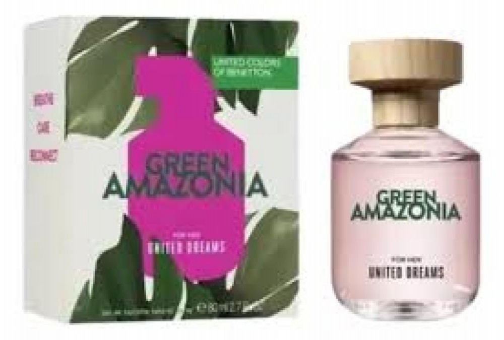 Benetton Colors Green Amazonia EDT Fem 80 Ml