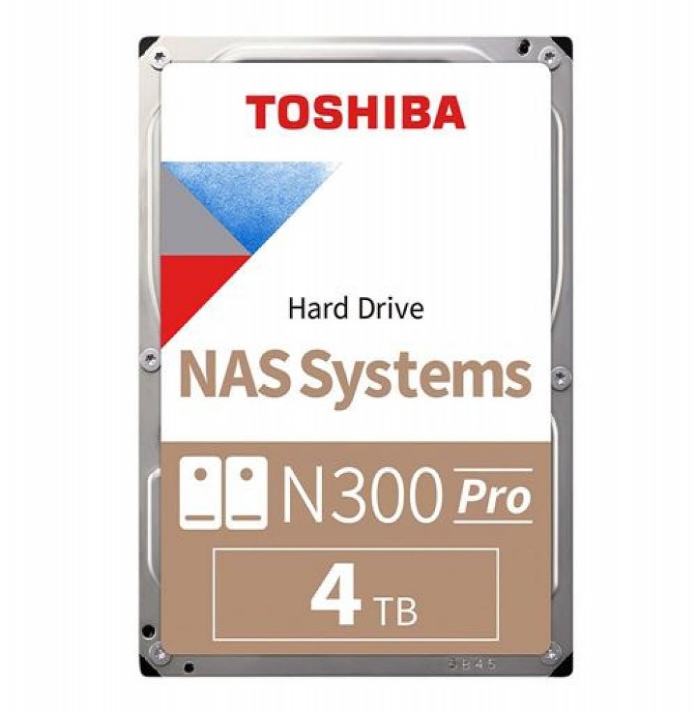 HD SATA3  4TB Toshiba N300 Pro Nas HDWG740XZSTD