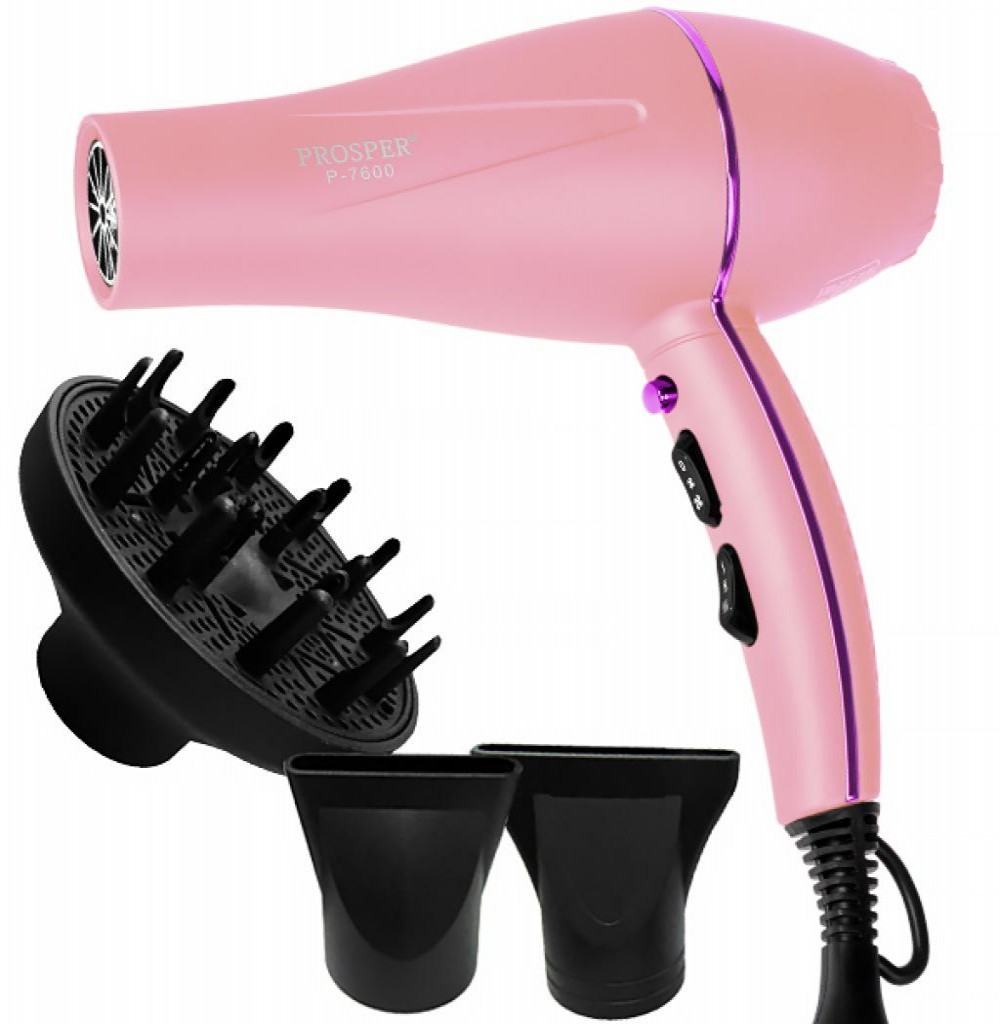 Secador De Cabelo Prosper P-7600 7000w 110v Rosa