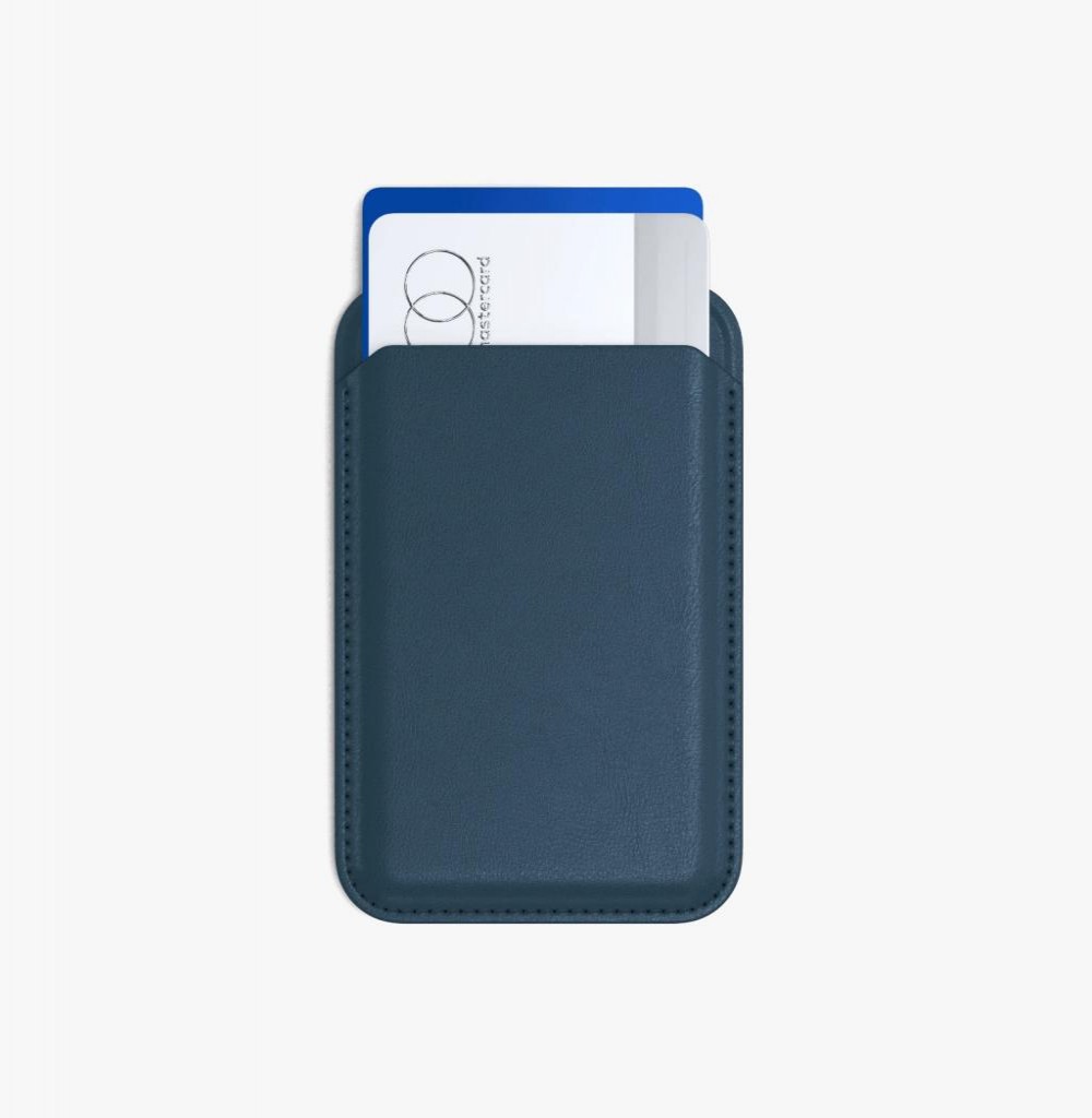 Carteira Satechi Magnetic Wallet Stand Azul