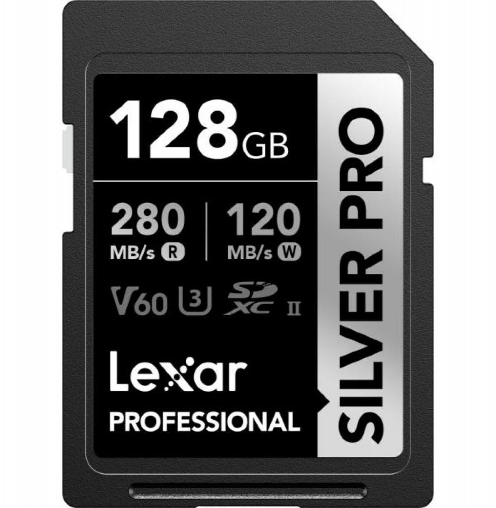 Cartão de Memória  SD 128GB Lexar Professional Silver   280MB