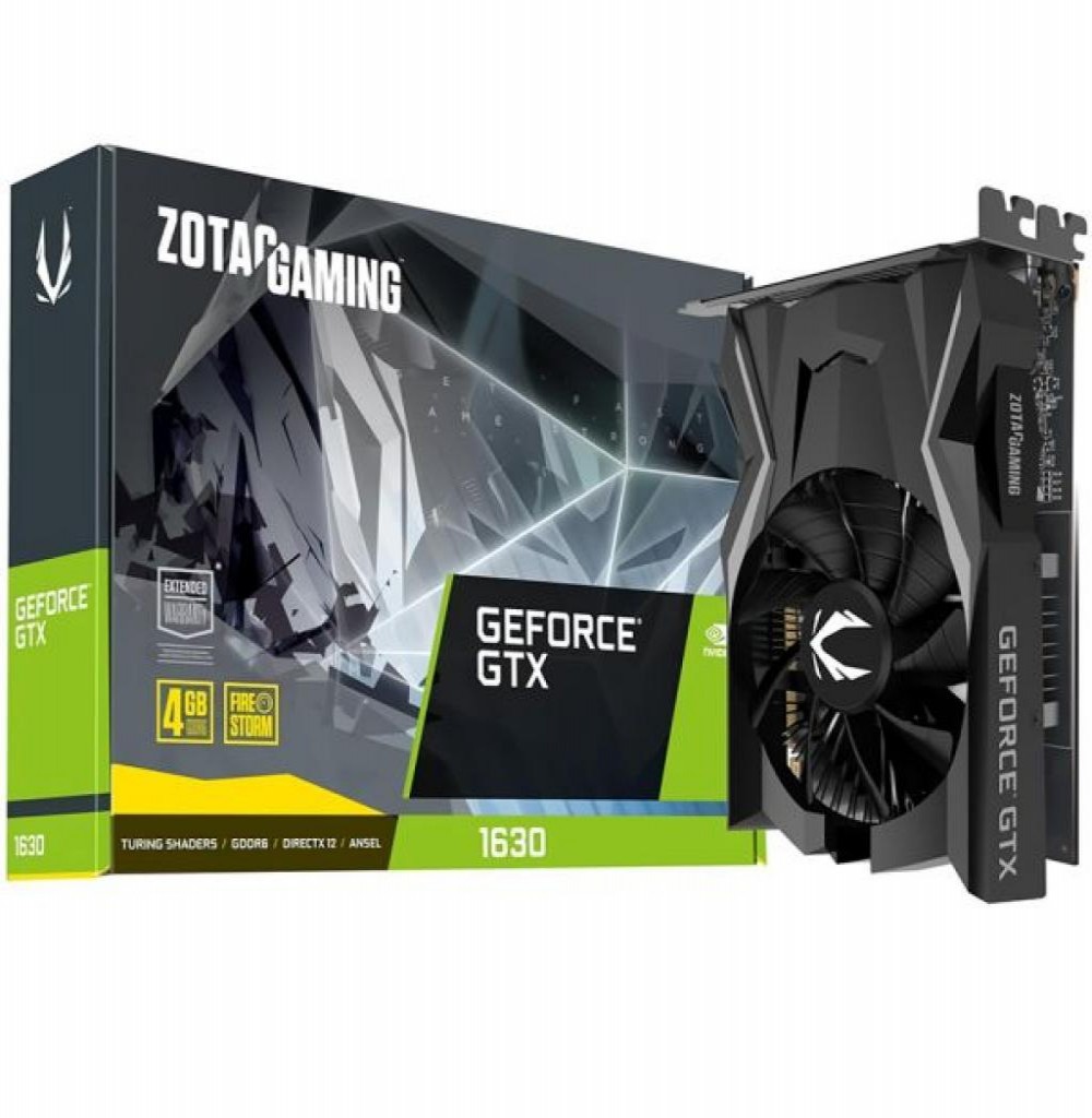 Placa de Vídeo 4GB EXP. GF-GTX1630 Zotac Gaming (ZT-T16300F-10L)