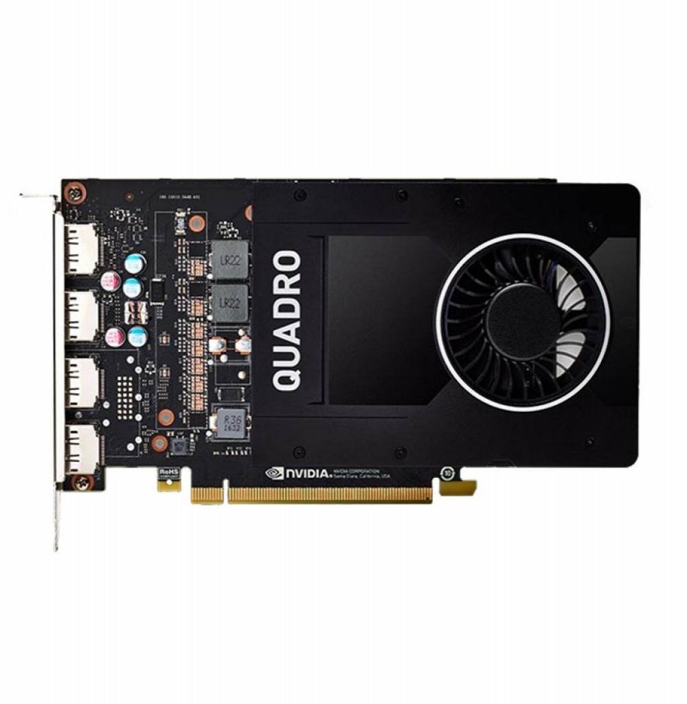 Placa de Vídeo 5GB Exp. Quadro P2000 DDR5 160 Bits