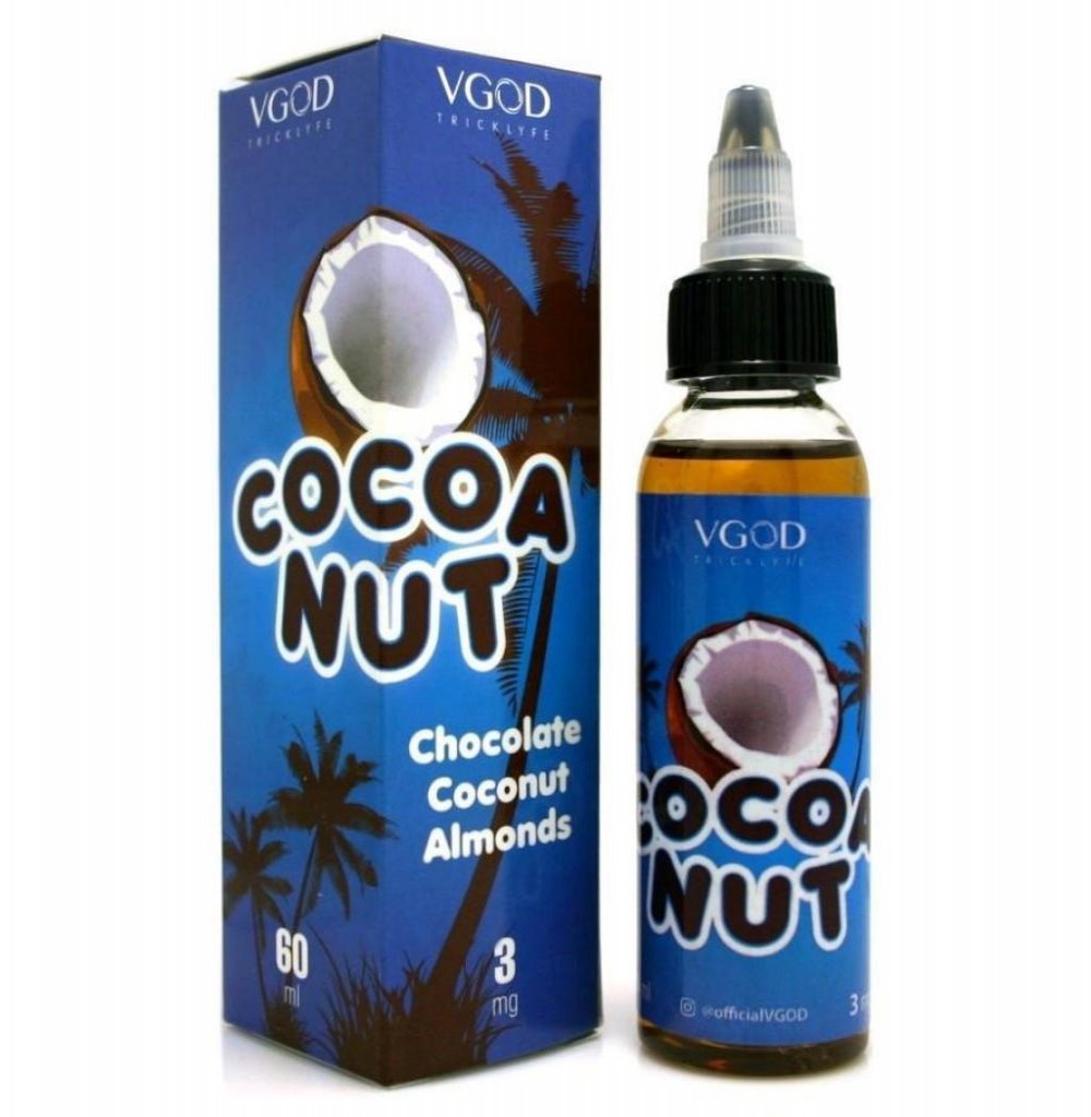 Líquido VGOD 60ML Zero Cocoa Nut/Omg