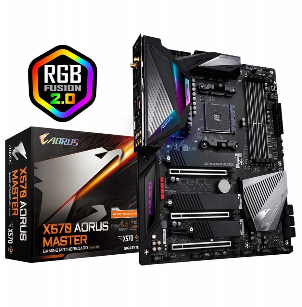 Placa-Mãe AMD (AM4) Gigabyte X570 Aorus Master WiFi