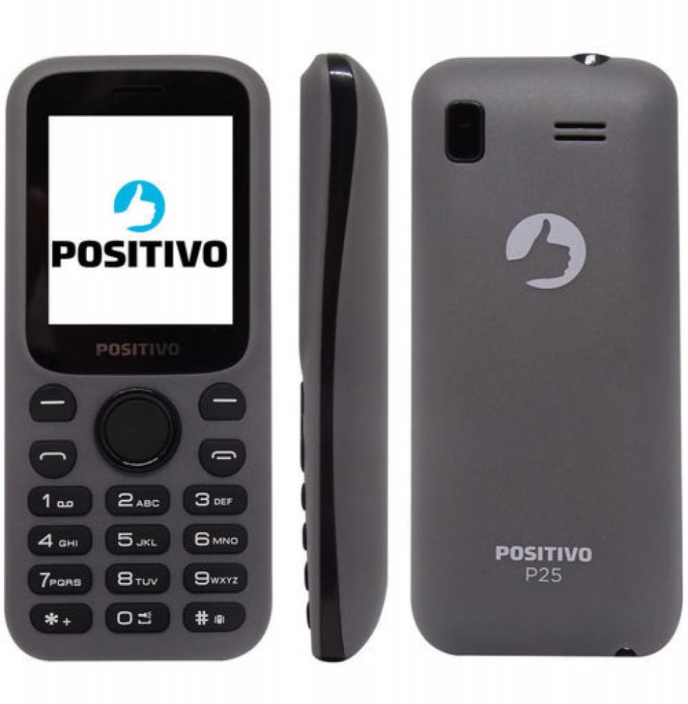 Celular Positivo P25 Cinza (B220)