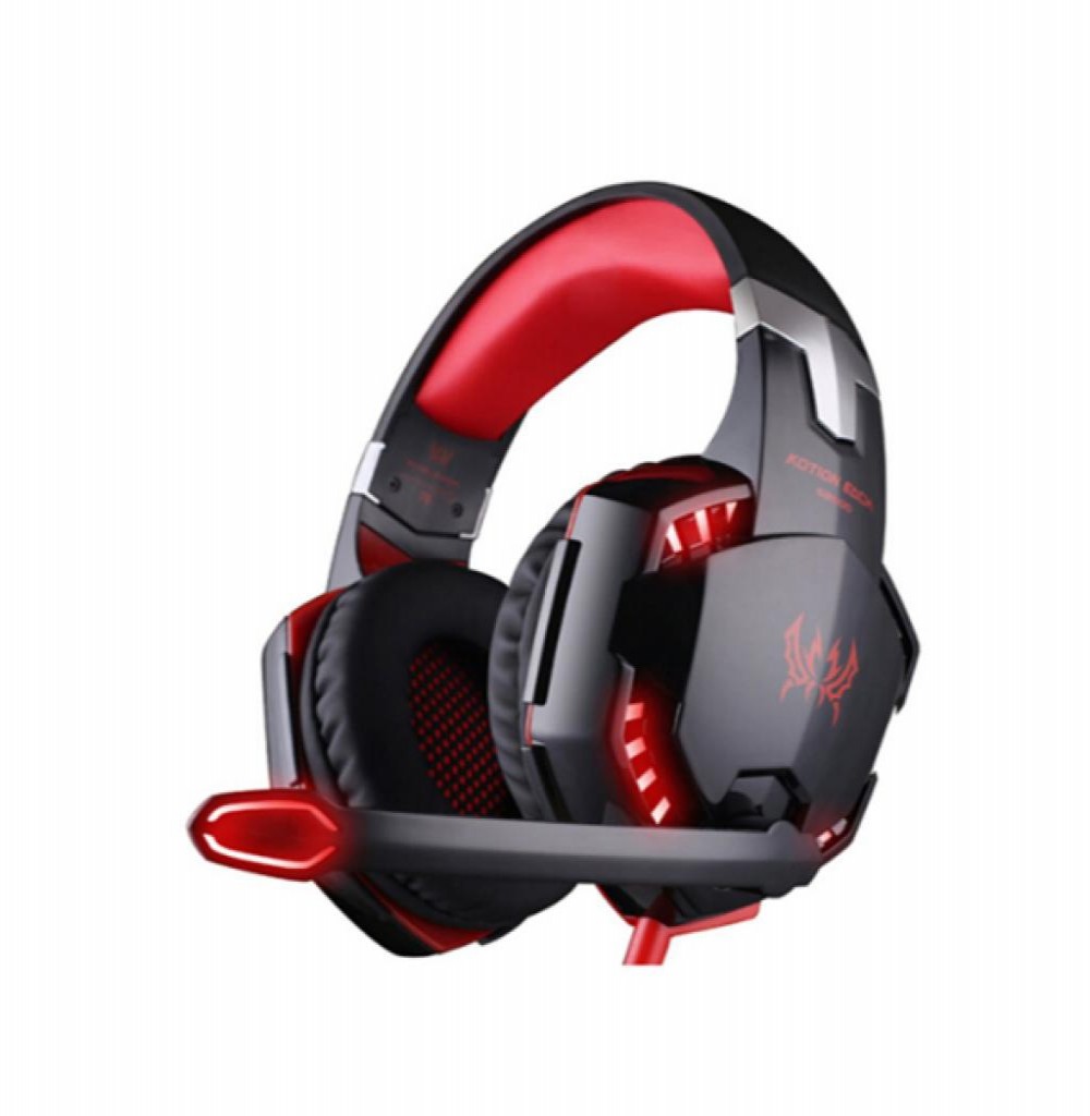 Fone Kotion Each G2100 Gaming Vermelho/Preto