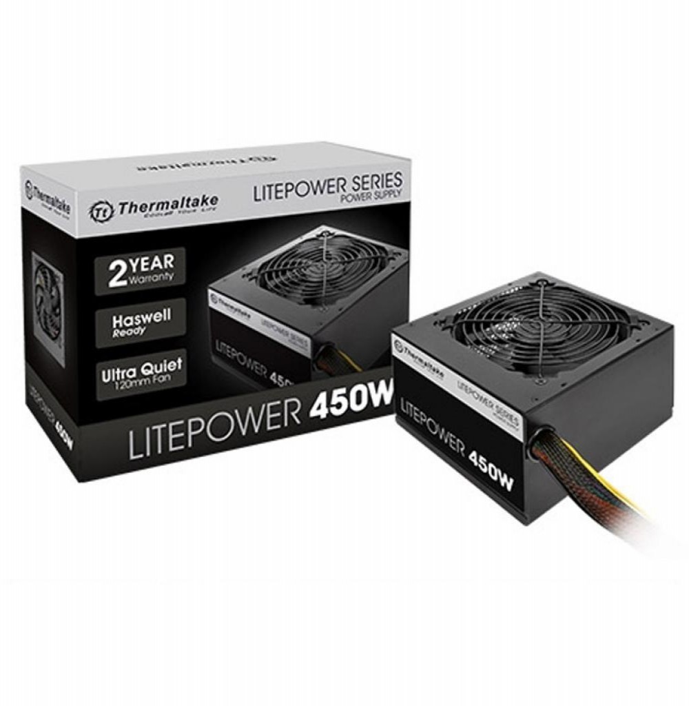 Fonte 450W Thermaltake Litepower LTP-0450C-F