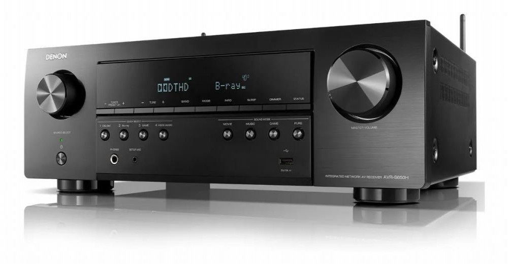 Receiver Denon AVR-S650H 5.2 4K Ultra