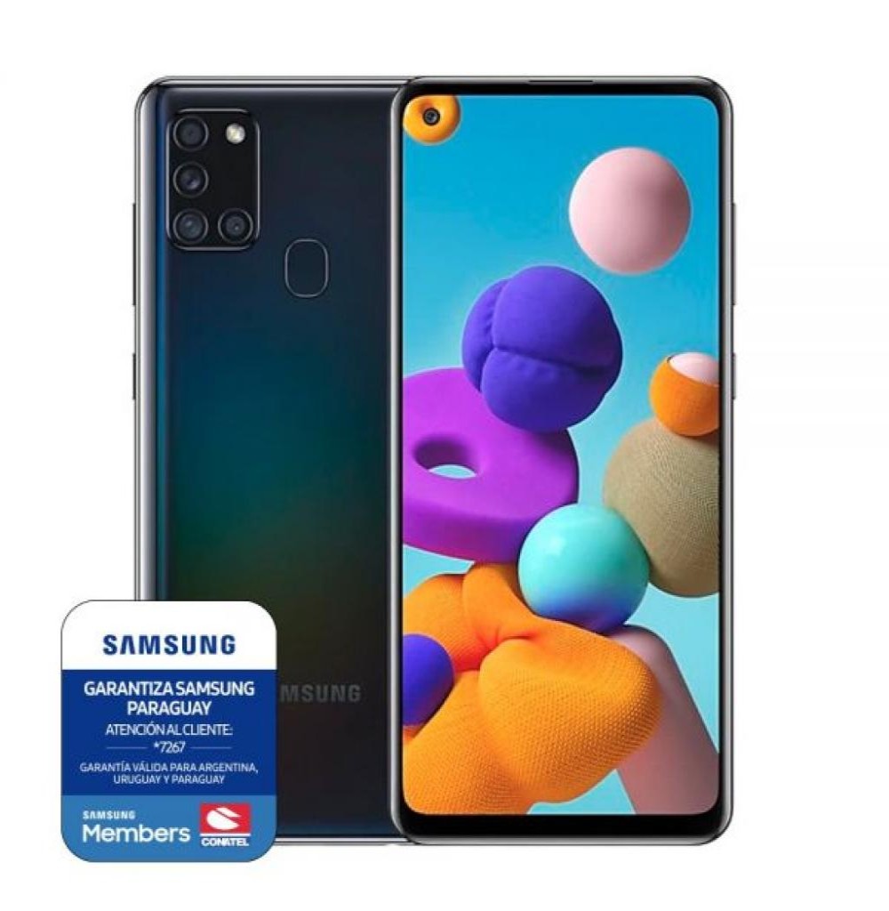Celular Samsung A21S A217M /Ds 4/64GB Preto