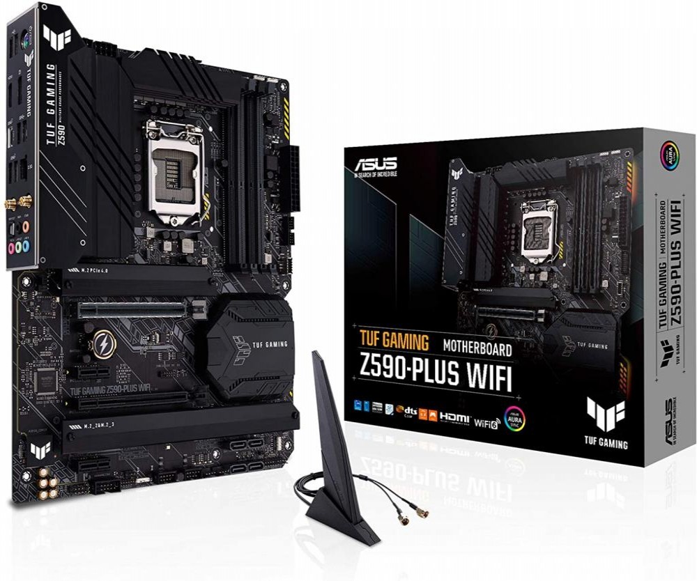 Placa Mãe Asus Z590-PLUS TUF Gaming Wifi Intel (1200)