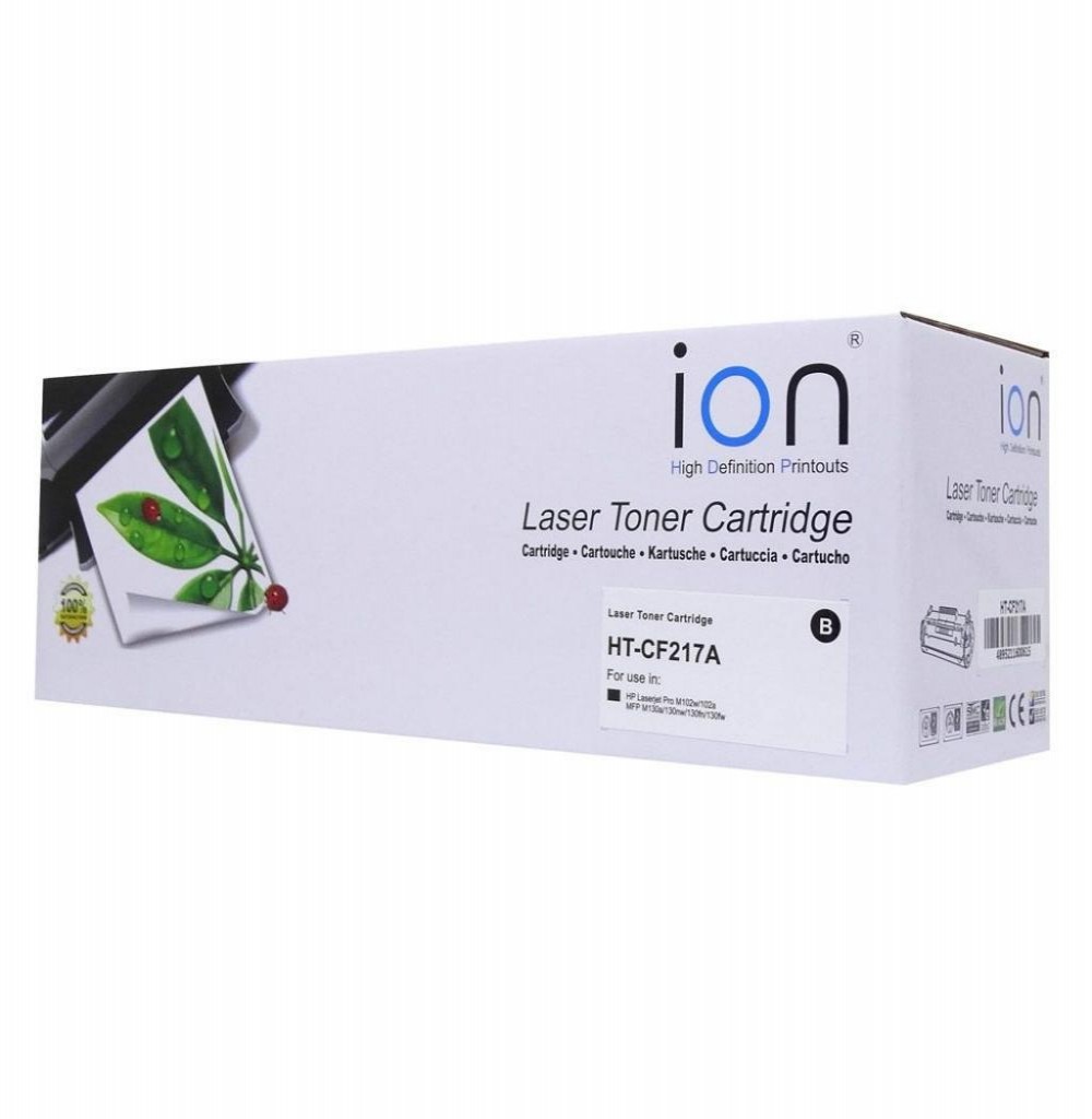 Toner Ion 17A (CF217A) Black Para Impressora HP