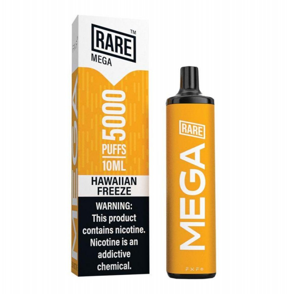 Vape Descartável Mega 5000P Rare Hawaiian Freeze