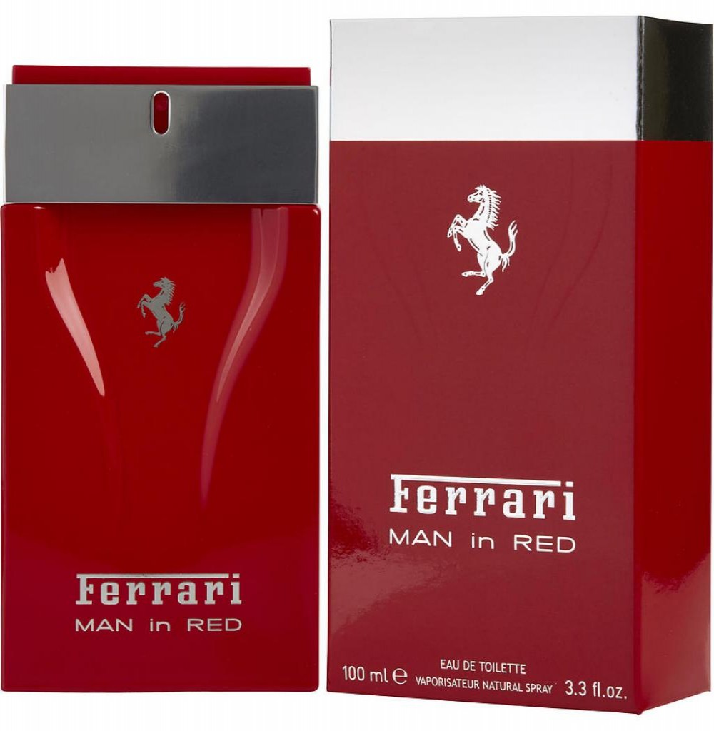 Perfume Ferrari Man In Red Eau de Toilette Masculino 100ML