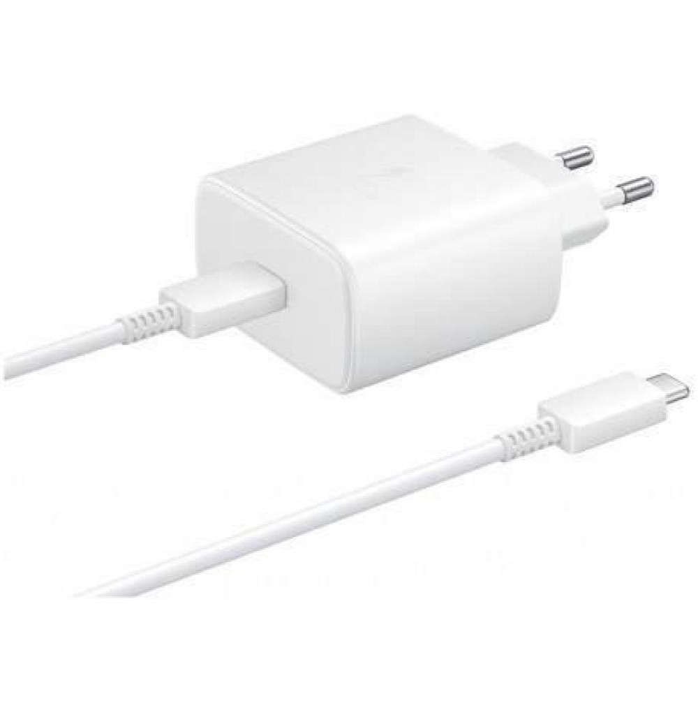 Carregador Samsung TA845XWE USB-C Branco