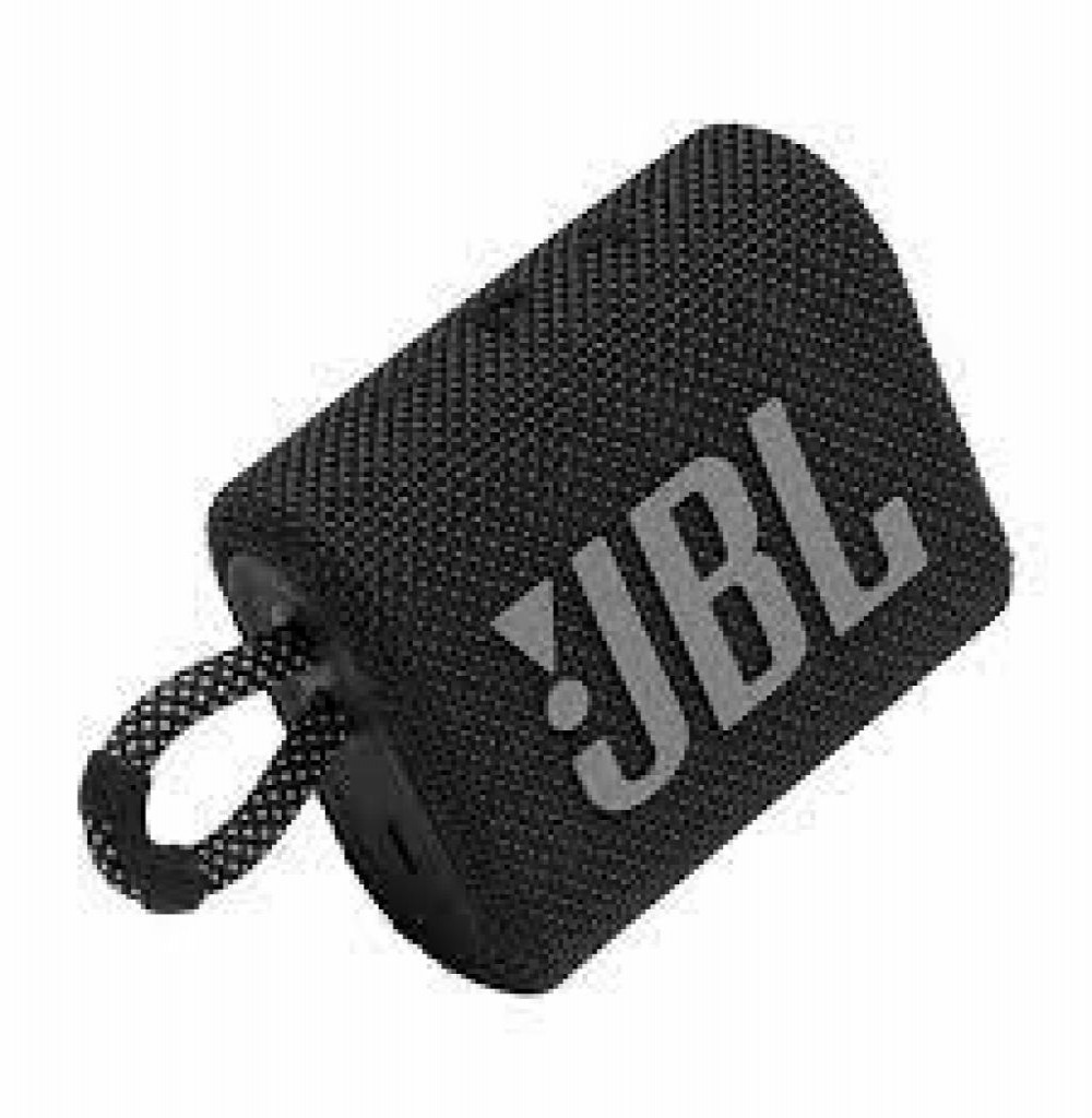 Caixa de Som JBL Go 3 Bluetooth Black Sem/G