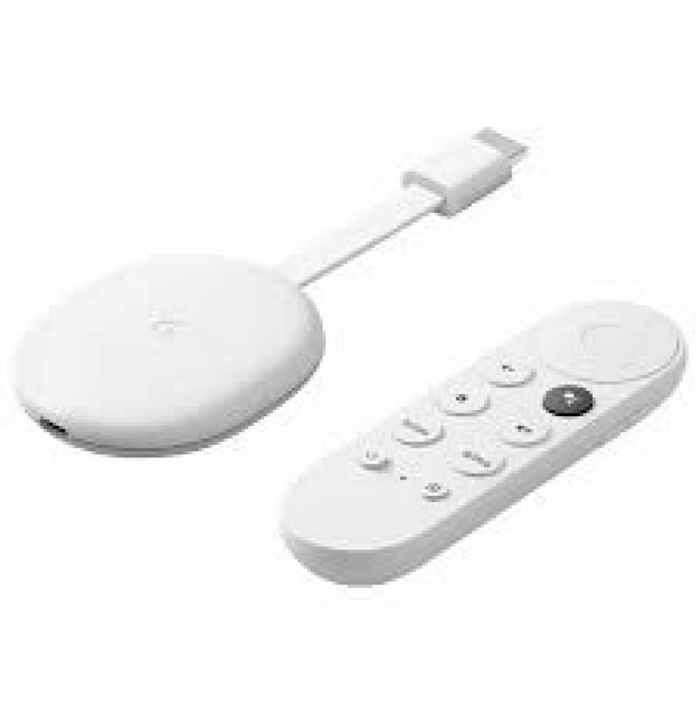 Google Chromecast TV GA01919-US 4K Branco