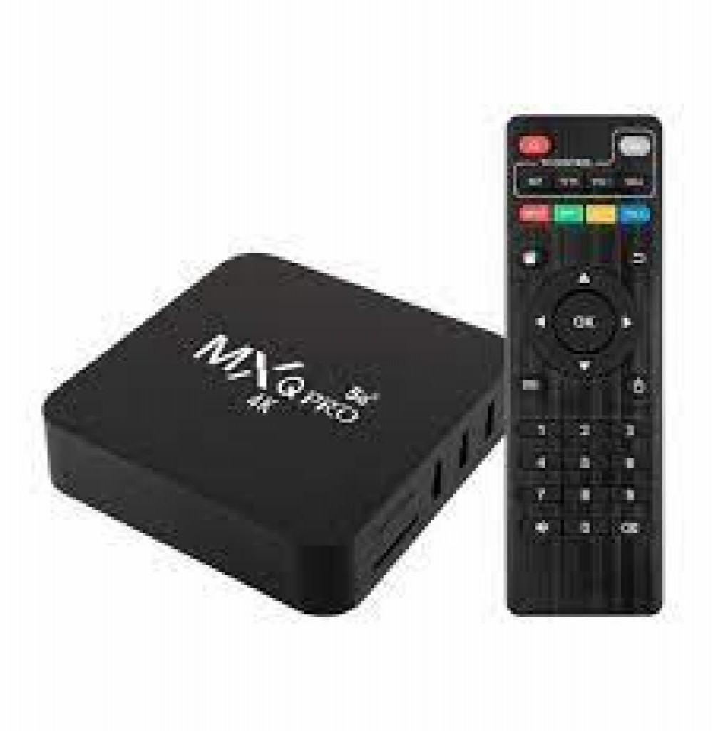 Receptor Digital IPTV MXQ Pro 4K 16+128GB 5G