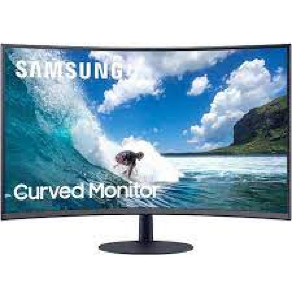 Monitor Led 27" Samsung LC27T550FDLXZP VGA/HDMI Curvo