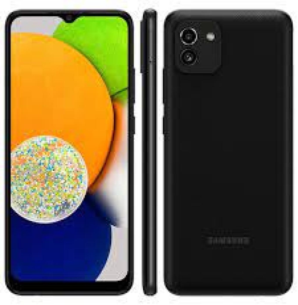 Celular Samsung A03 A035M/DS 4/64GB Preto