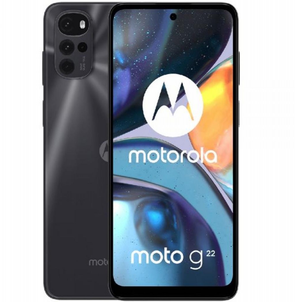 Celular Moto Motorola G22 XT2231-5 4/128GB Preto