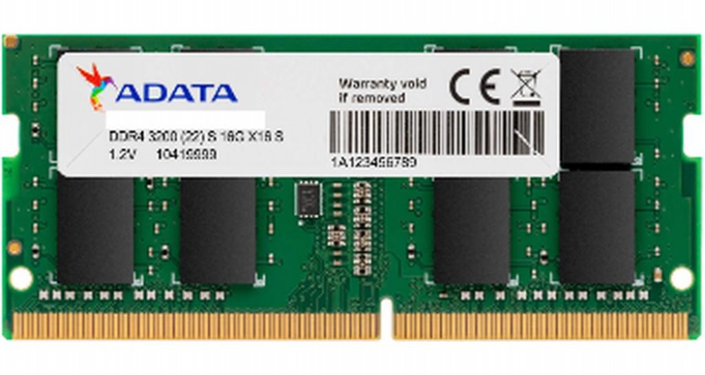 Memoria Para Notebook DDR4  8GB 3200 Adata AD4S32008G22-SGN