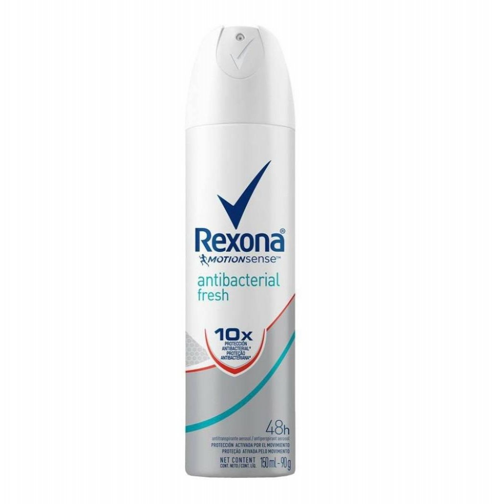 Desodorante Spray Rexona Antibacterial Fresh Women 90Gr