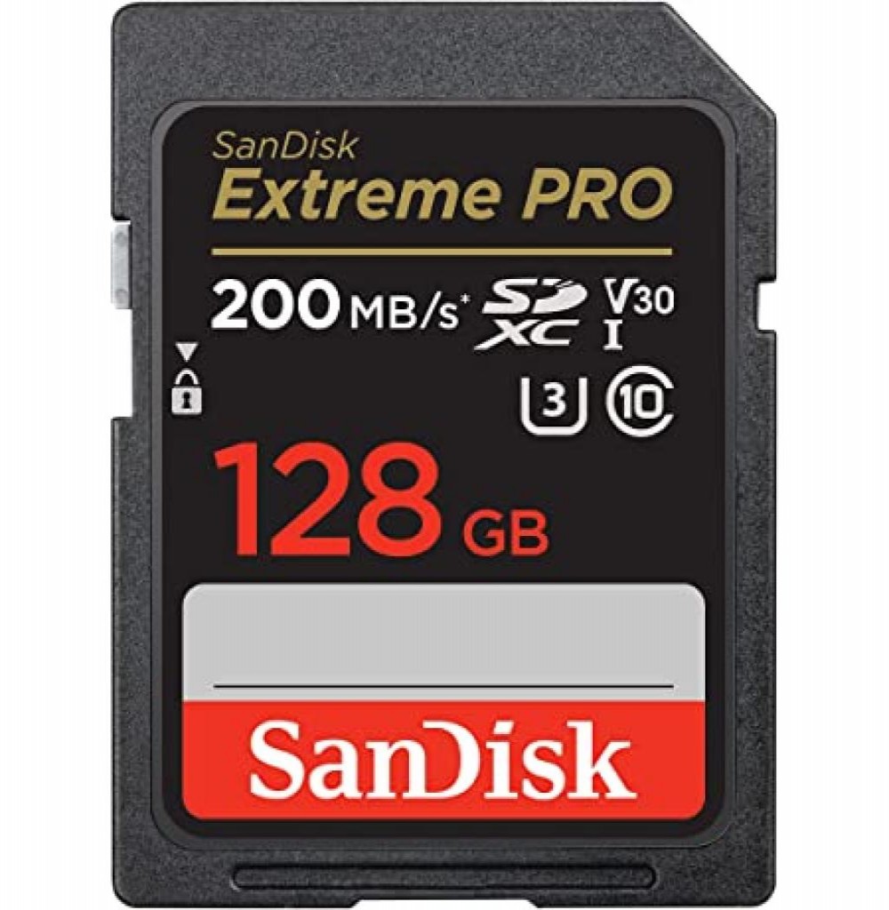 Memory SD 128GB Sandisk Extreme Pro 200-90 SG