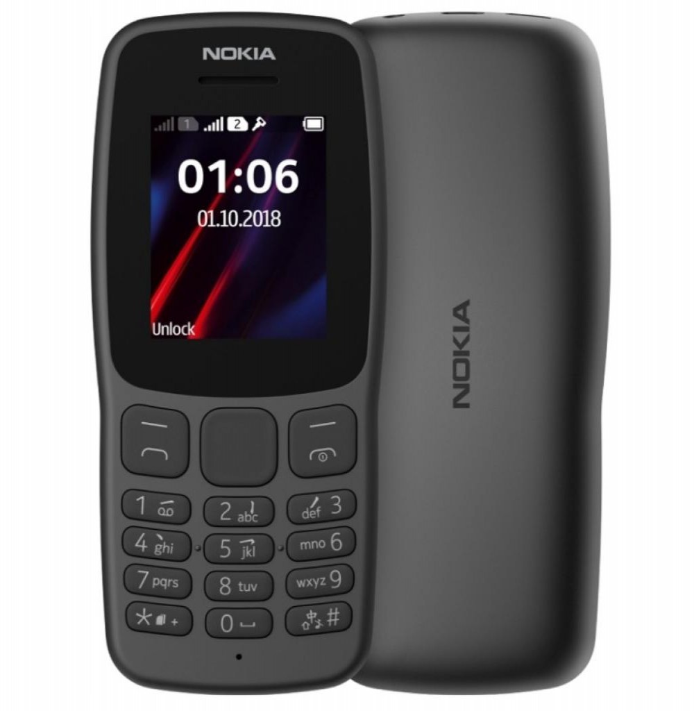 Celular Nokia 106SS 1.8" (850/1900) PR