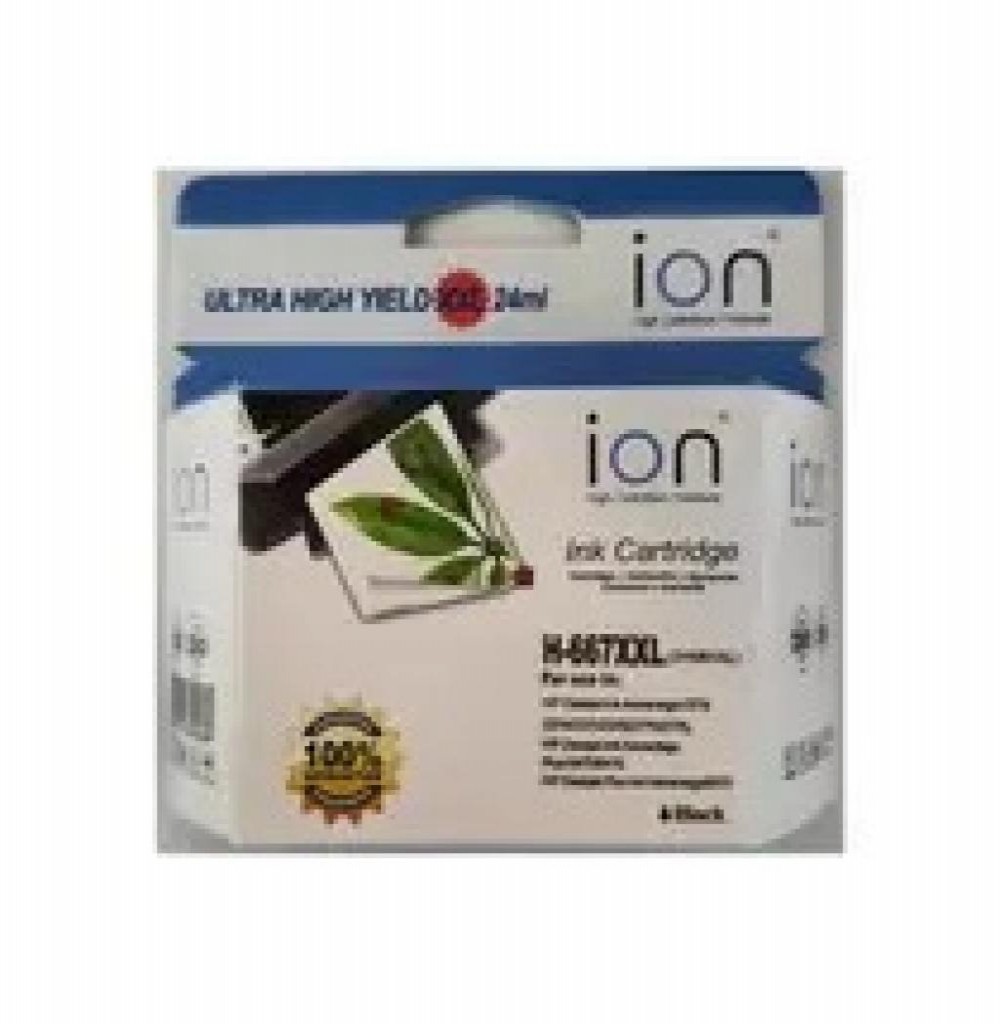 Cartucho ION (667XL) PRETO 24ML 