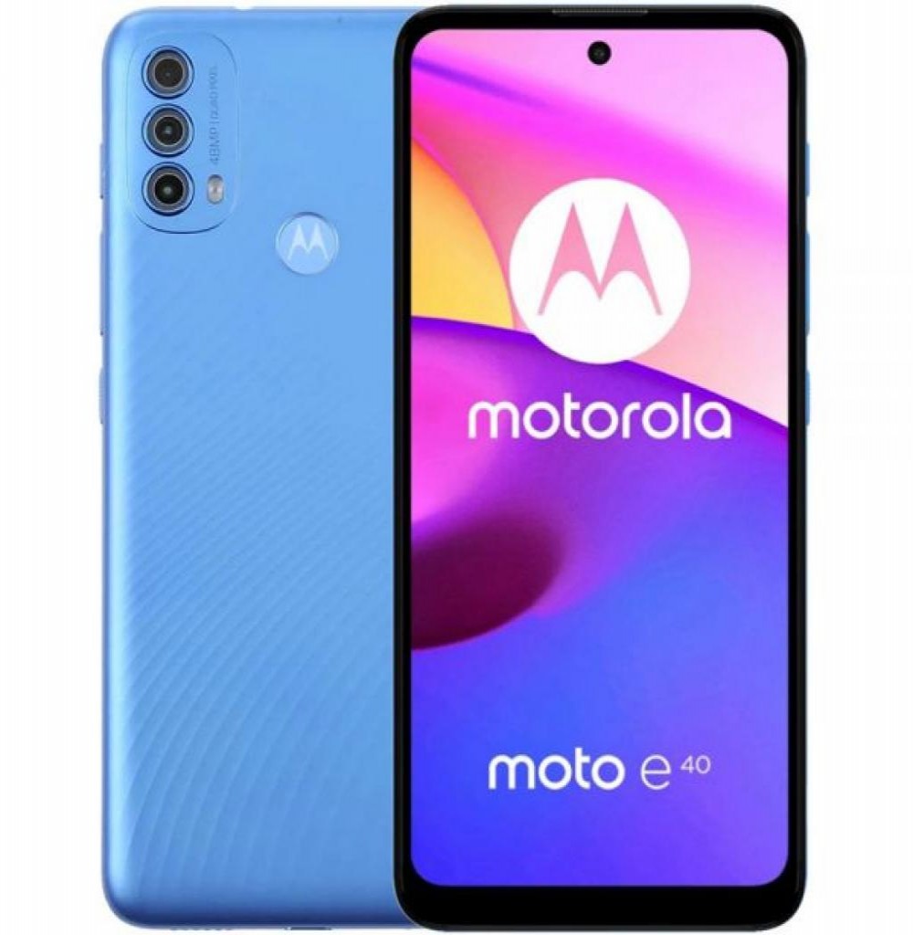 Celular Moto E40 XT2159-1 4/64GB Azul