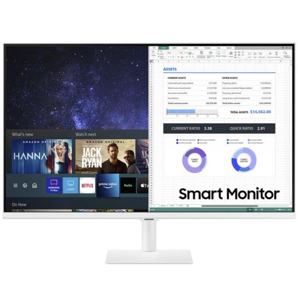 Monitor Led 27" Samsung LS27BM501ENXZA FHD C/SMART