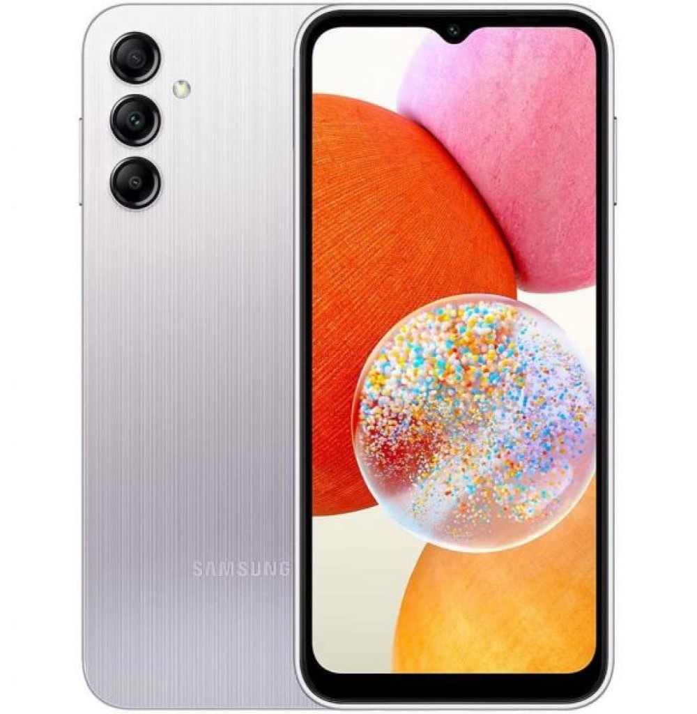 Celular Samsung A14 A146m/Ds 4/128gb 5g Prata