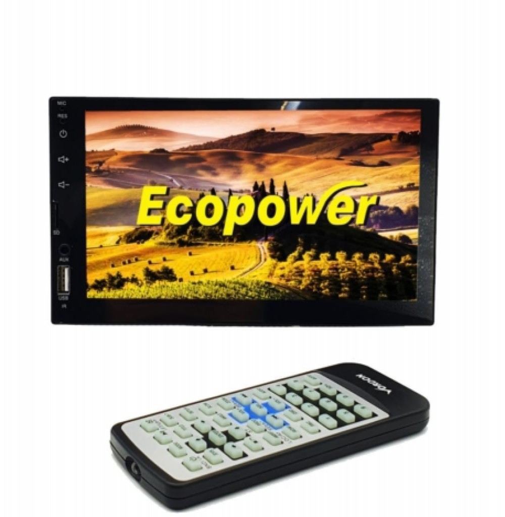 Som P/ Carro Ecopower EP-8726 Bt/Gps/Android