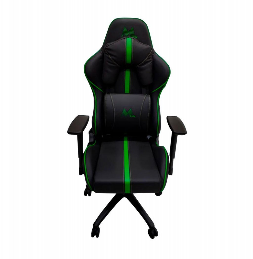 Cadeira Gamer Mtek MK02-G Preto/Verde 