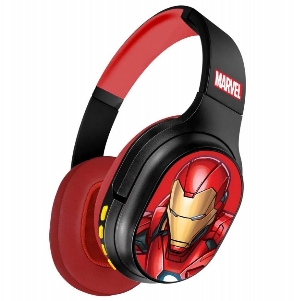 Fone Xtech XTH-M660IM Iron Man Preto/Vermelho Bt