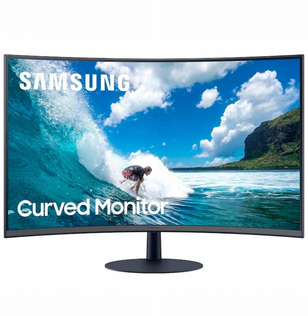 Monitor Led 32" Samsung LC32T550FDNXZA Curvo Fhd 75hz