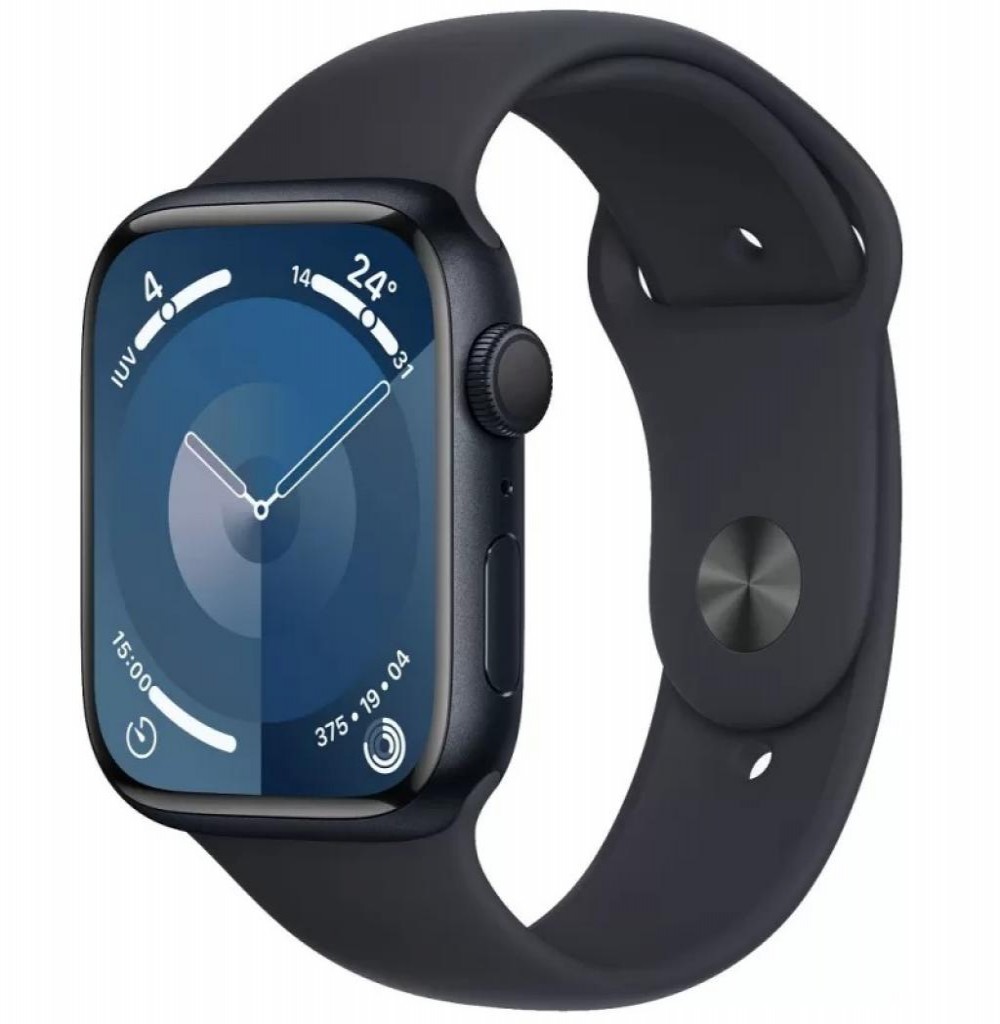 Relógio Apple S9 41mm MR8W3LL/A Midnight S/M