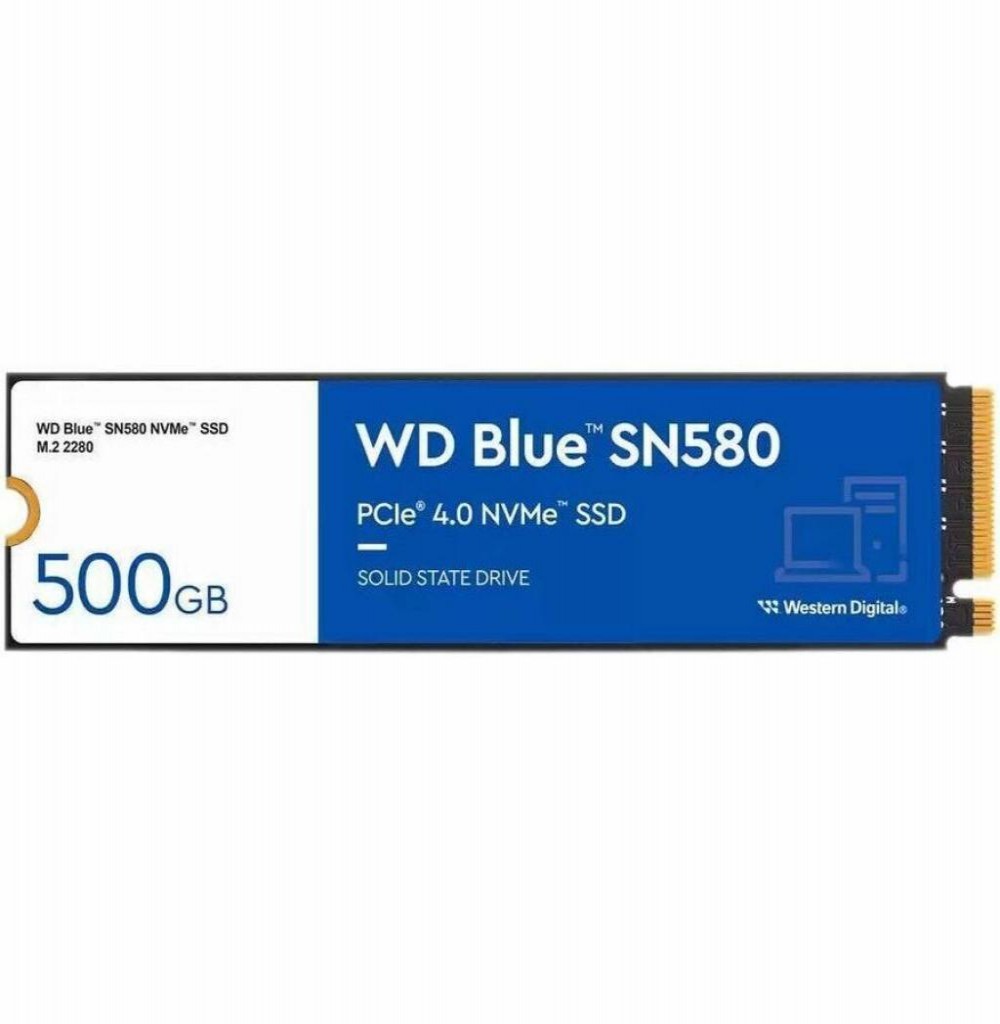 HD SSD M.2  500GB WD Blue WDS500G3B0E SN580 NVME