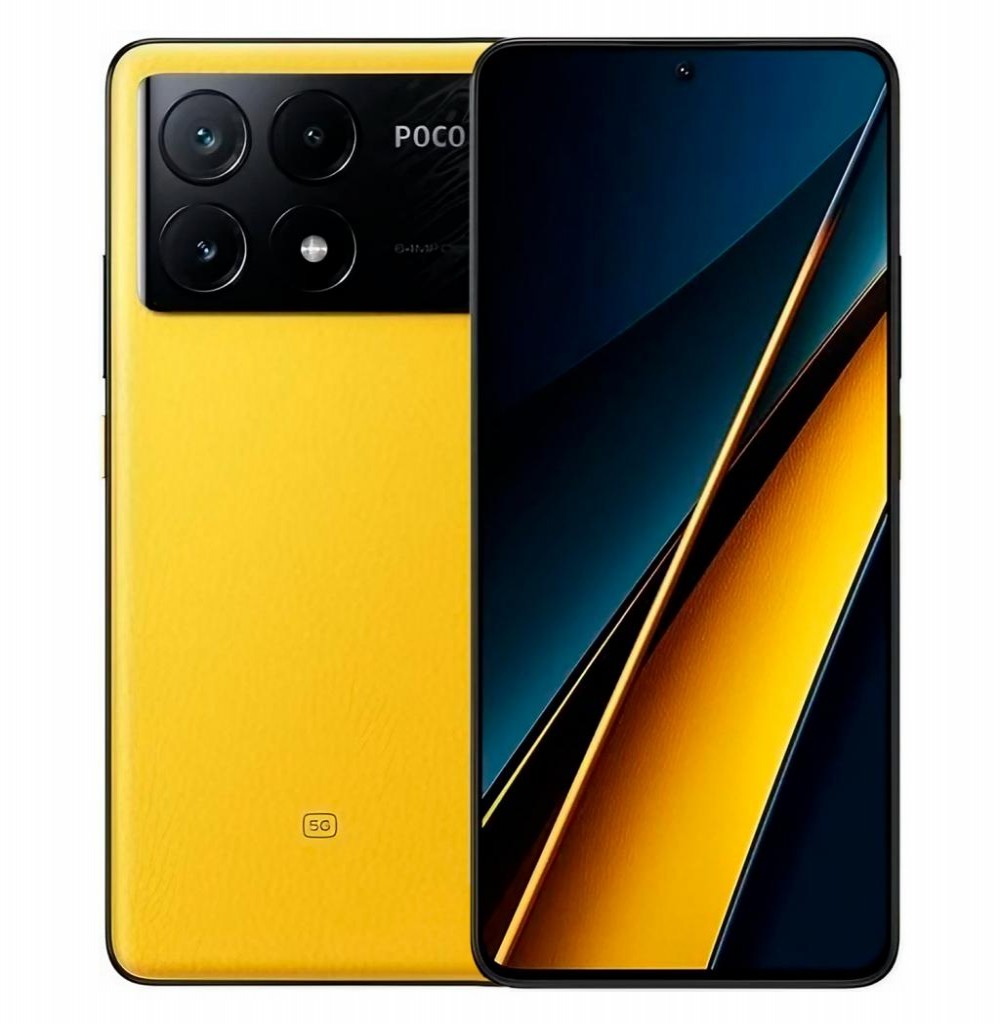 Celular Xiaomi Poco X6 Pro 12/512GB 5G Amarelo (Global)