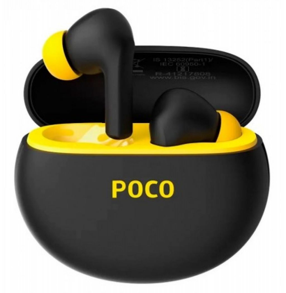 Fone Xiaomi M2237E1 Poco Pods Preto/Amarelo