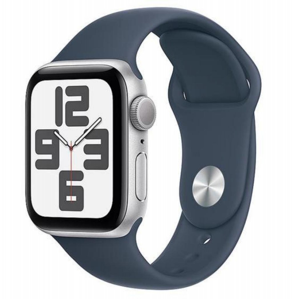 Relógio Apple SE 2 44mm 2023 MREE3LL/A Silver/Azul