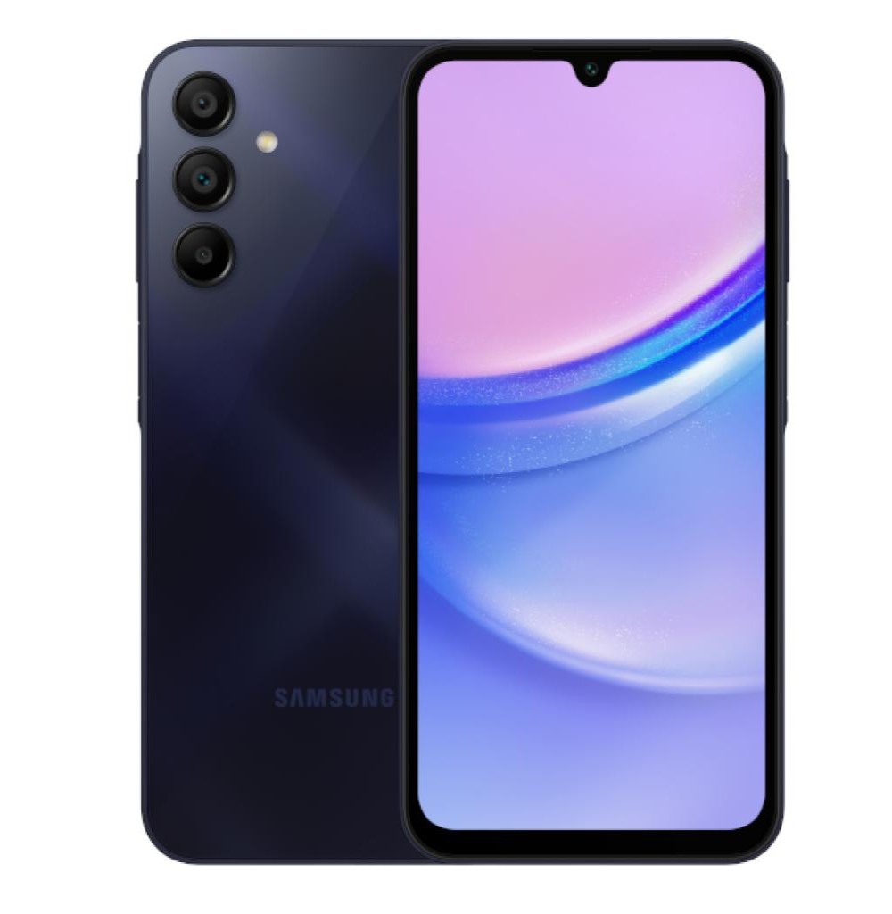 Celular Samsung A15 A156M/DS 6/128GB 5G Azul/Preto