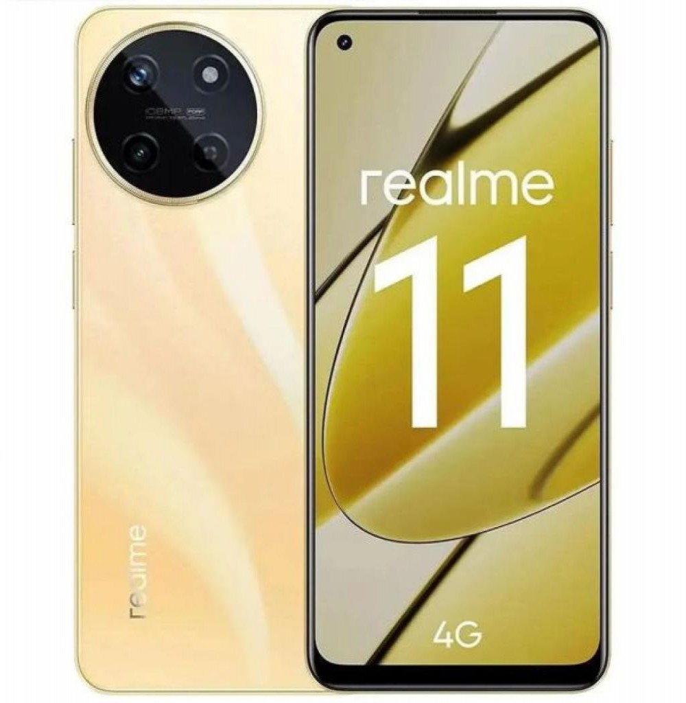 Celular Realme 11 RMX3636 8/256GB 4G Gold 