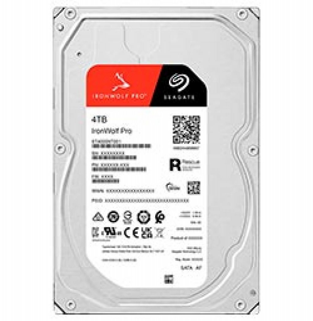 HD SATA3  4TB Seagate Ironwolf Pro NAS ST4000NT001