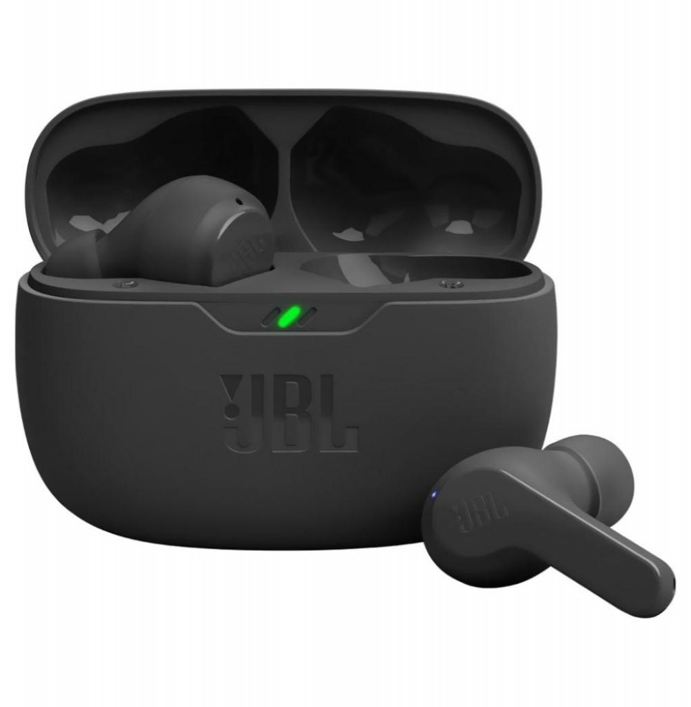 Fone JBL Vibe Beam BT Preto