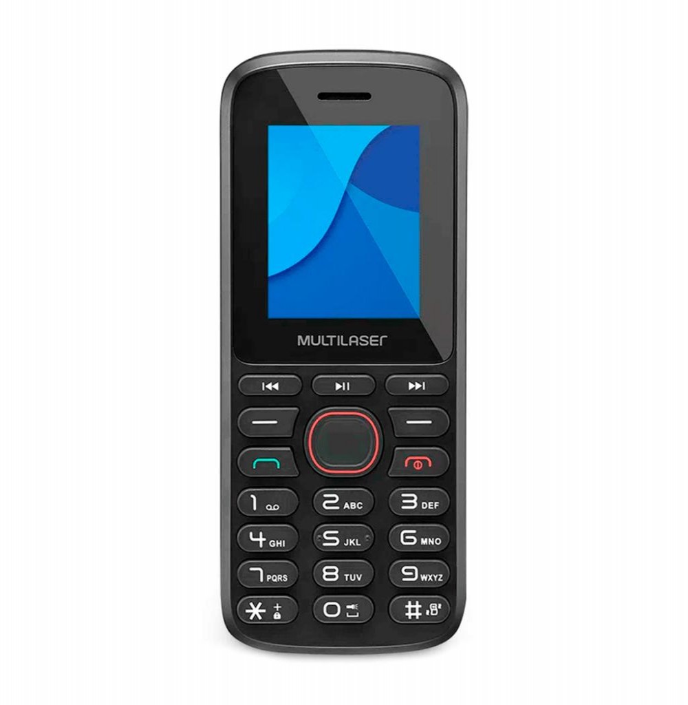 Celular Multilaser Up Play P9134 3G Preto Anatel