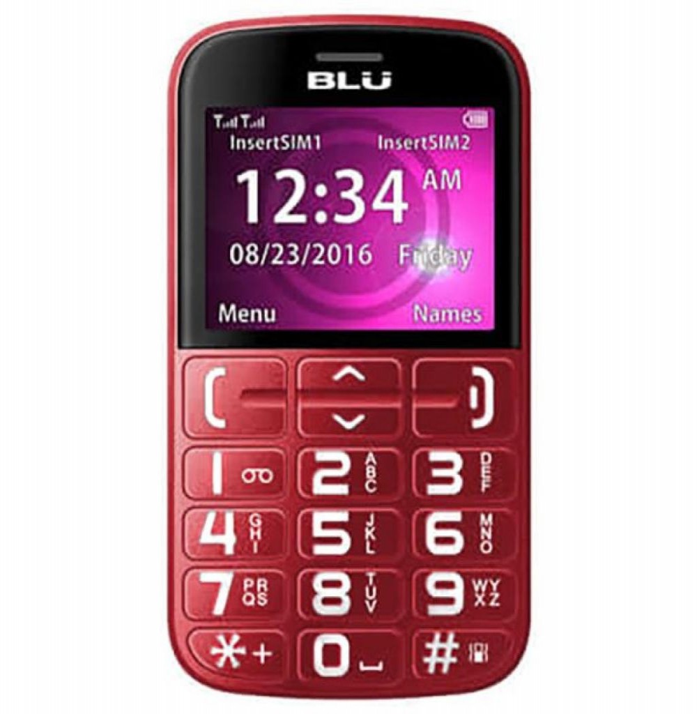 Celular Blu Ds Joy J012 2.4" Vermelho